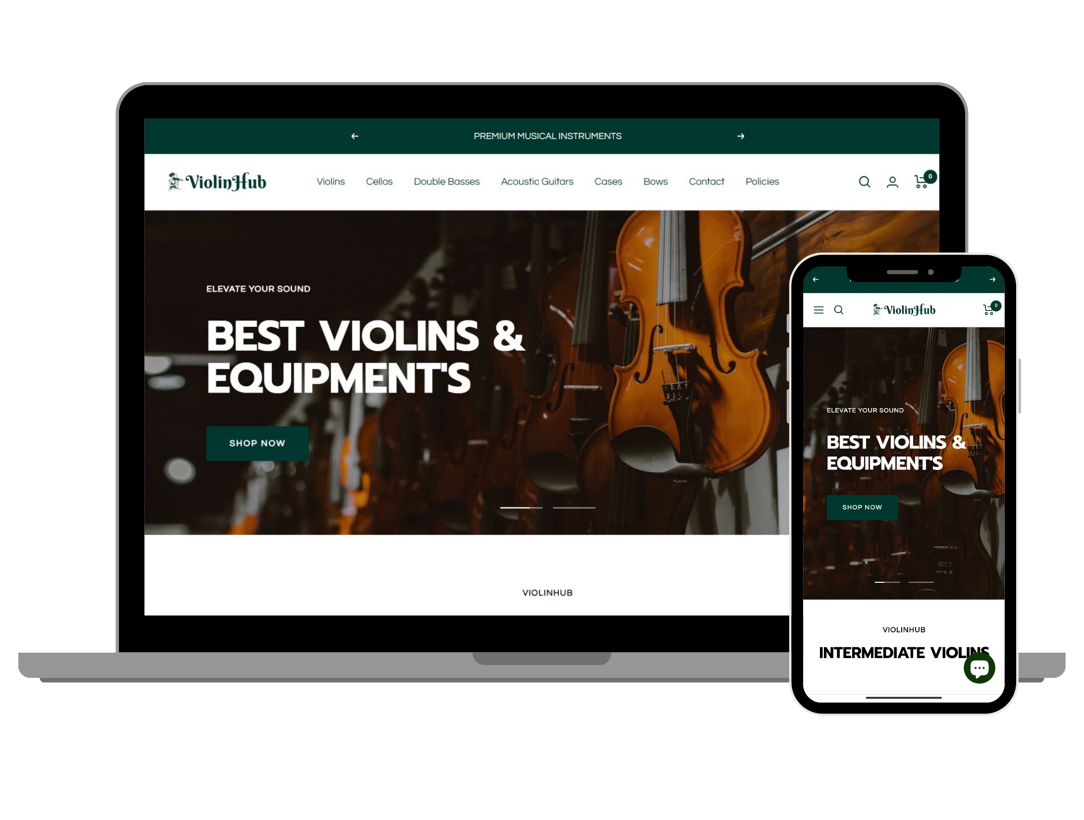 Violinhub.shop | Music Instrument niche