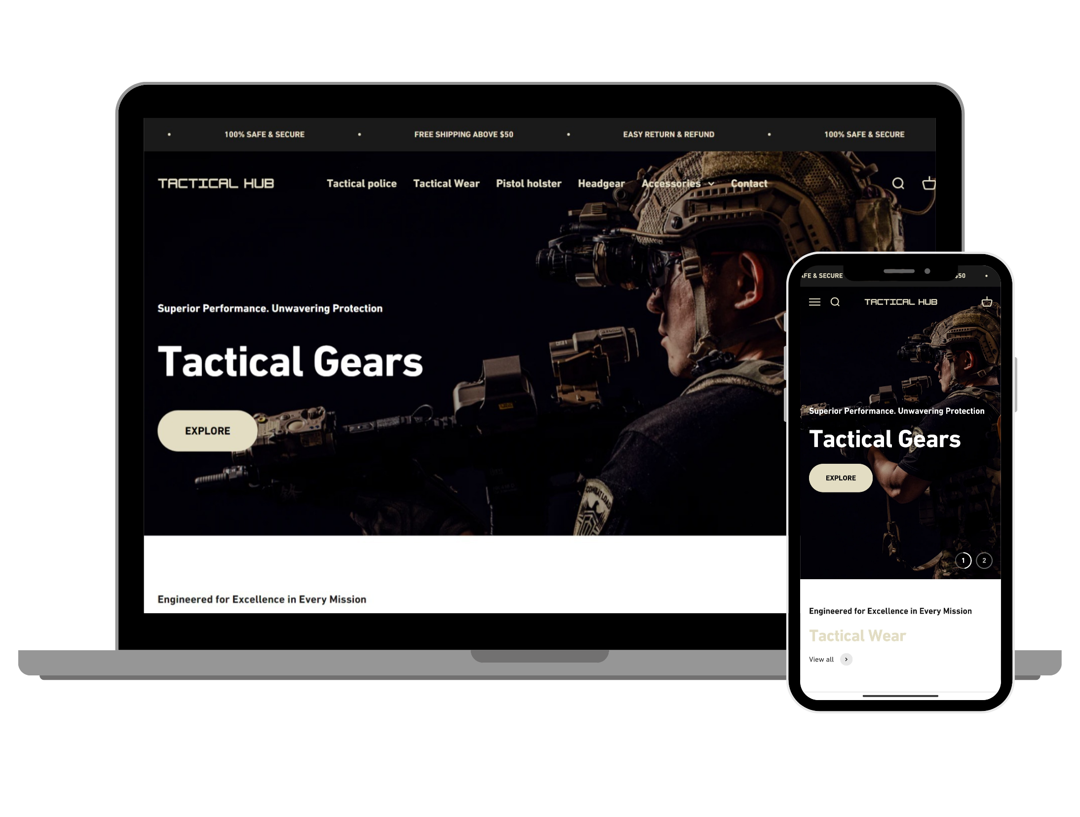 Tacticalgear.shop | Outdoor Activity niche